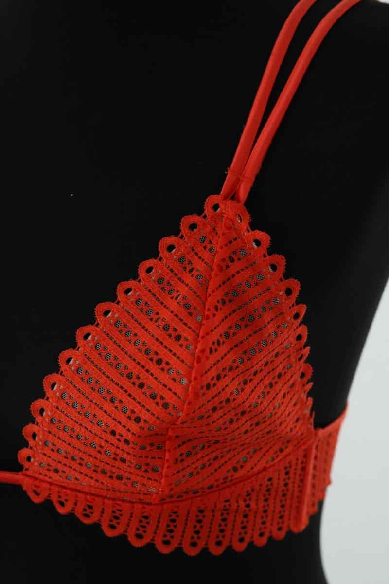 Ensemble de lingerie Livy  Rouge