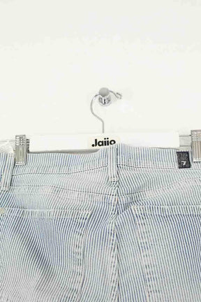 Pantalon droit 7 For All Mankind  Bleu