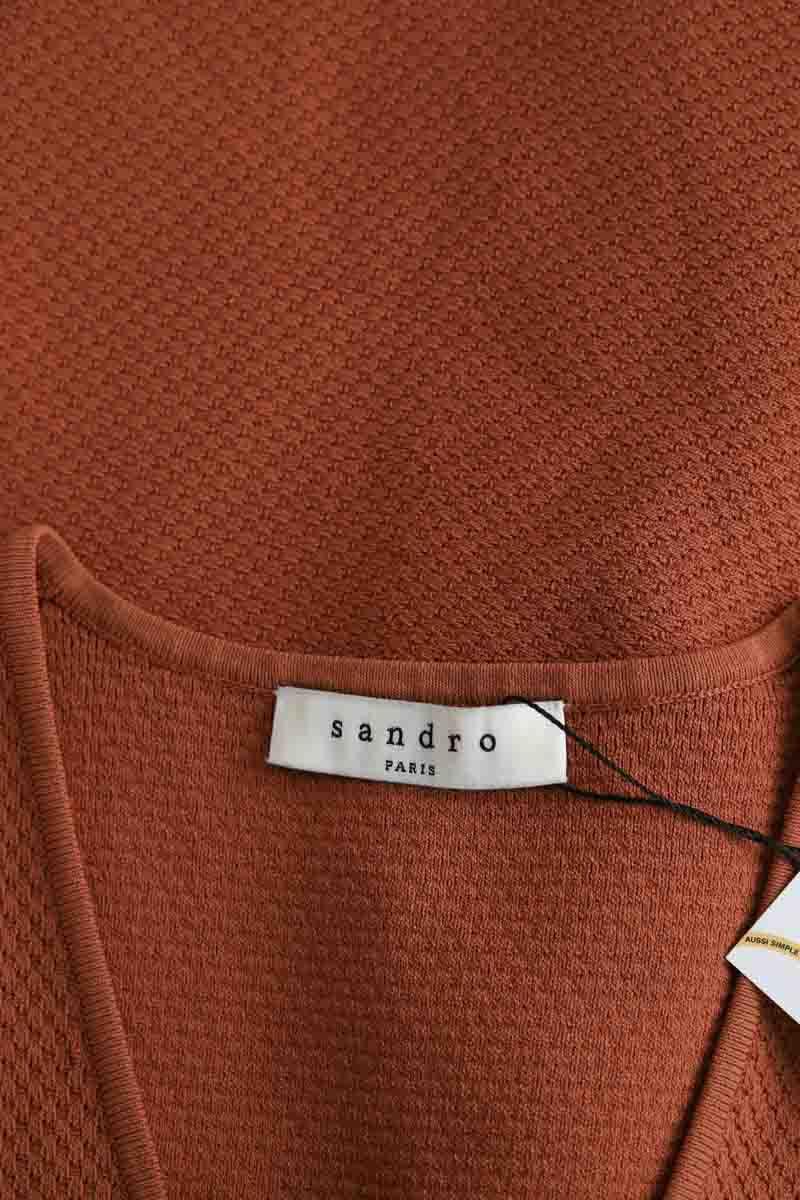 Robe Sandro  Marron