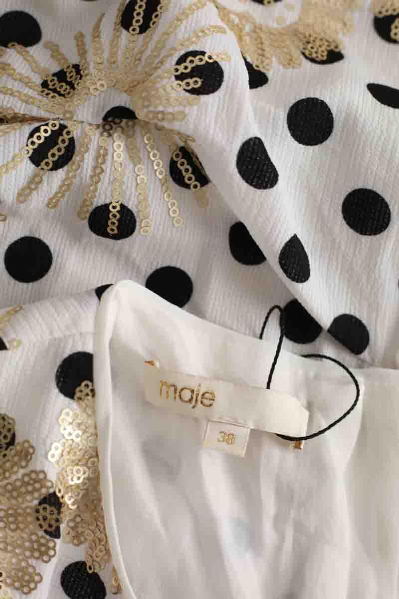Robe Maje  Blanc