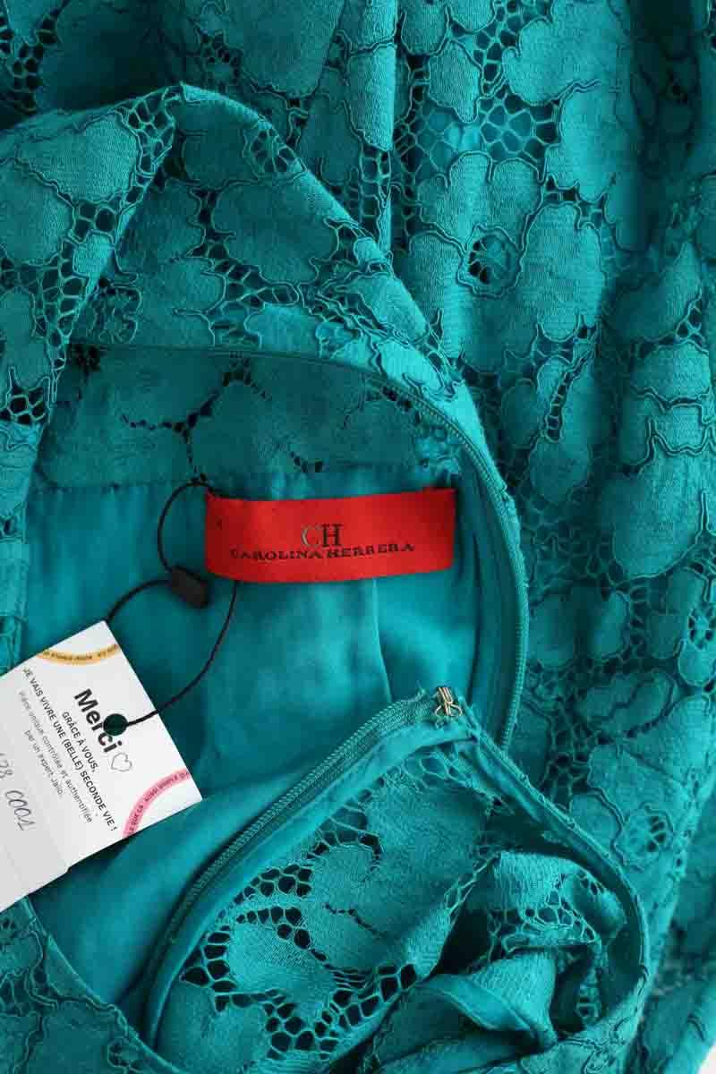 Robe Carolina Herrera  Bleu