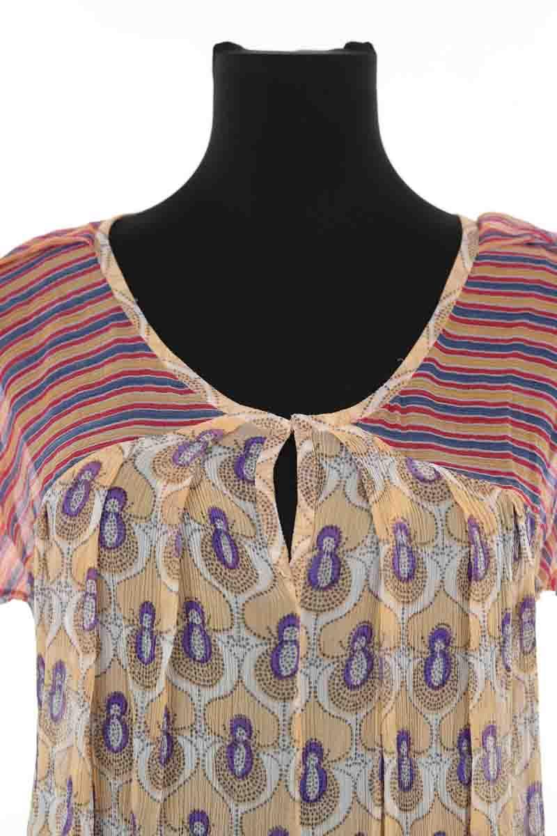 Top Antik Batik  Multicolore