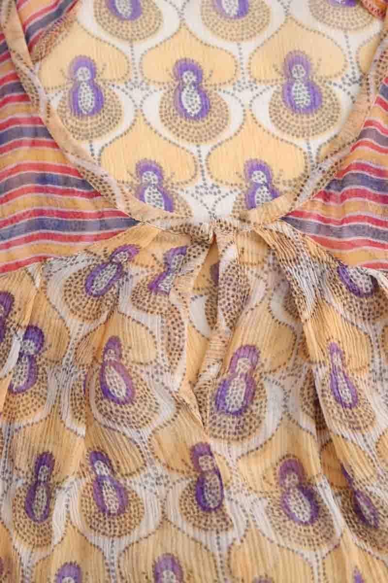 Top Antik Batik  Multicolore