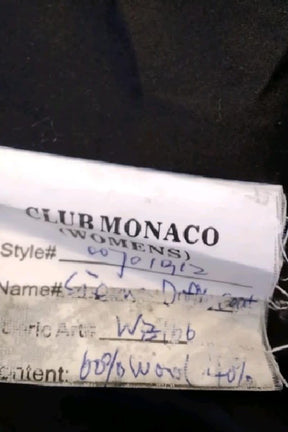 Dufflecoat Club Monaco  Marine