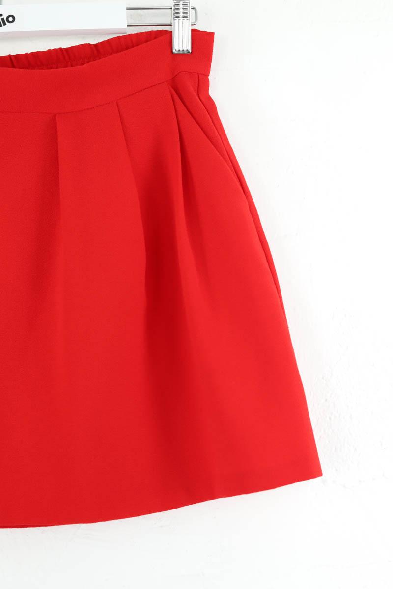 Mini jupe Ganni  Rouge