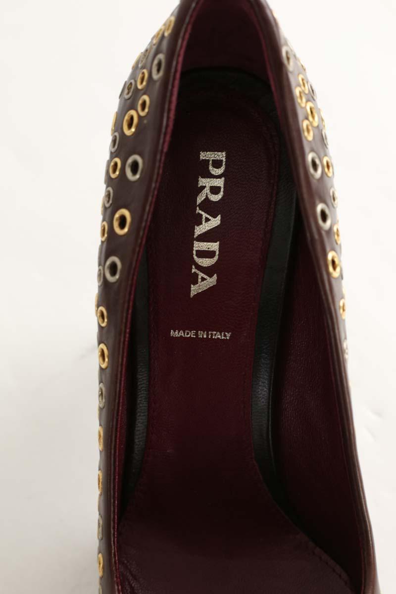 Talons Prada  Marron
