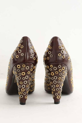 Talons Prada  Marron