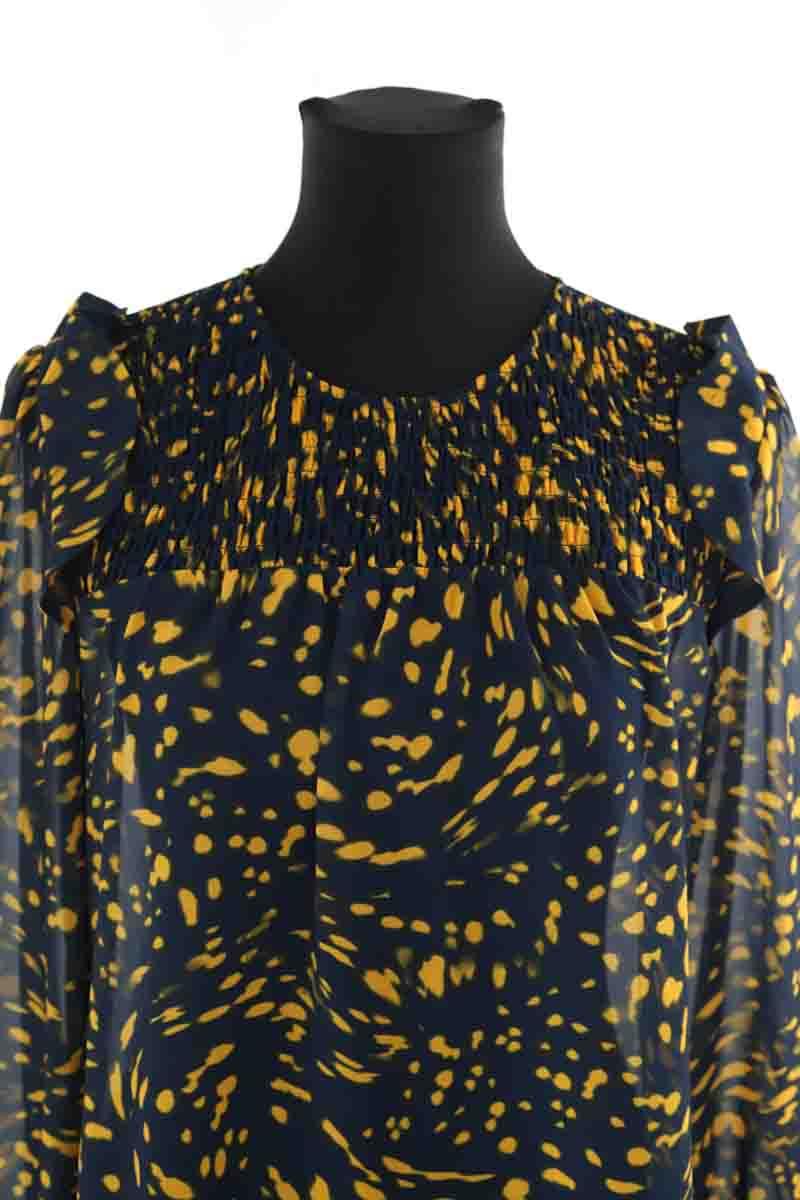 Blouse Maje  Bleu