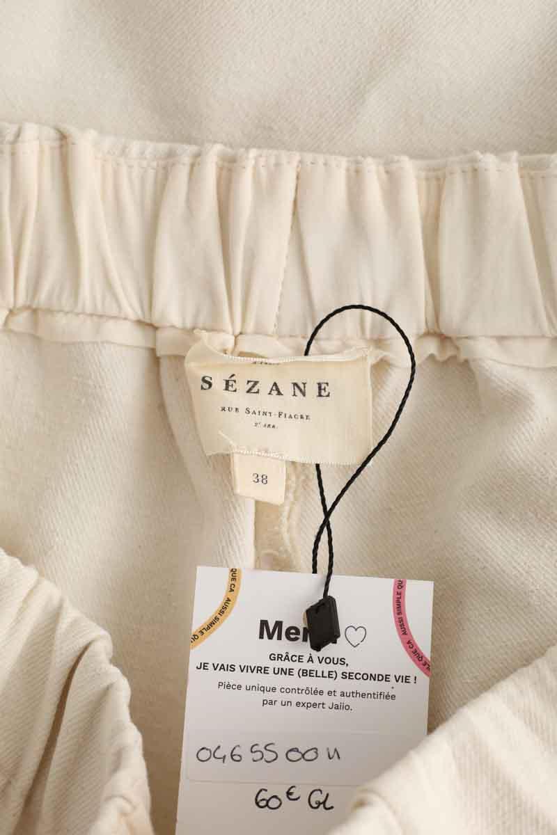 Pantalon droit Sézane  Beige