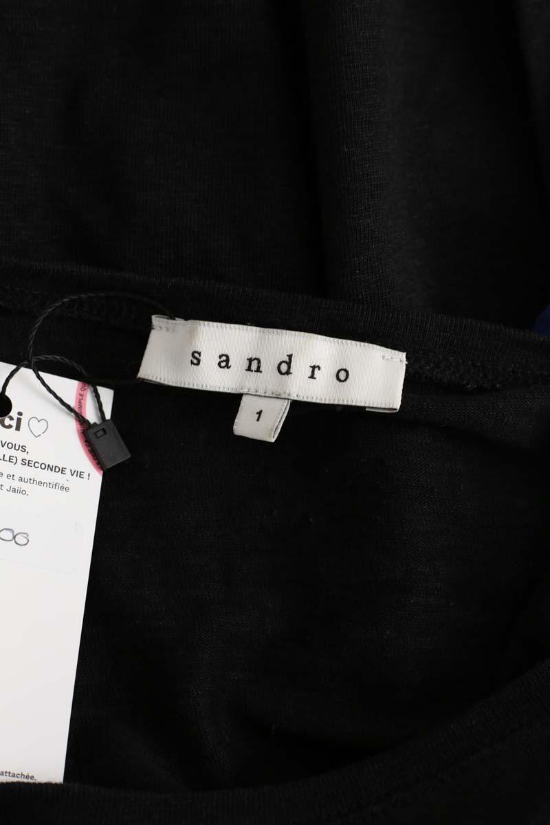 T-shirt Sandro  Noir