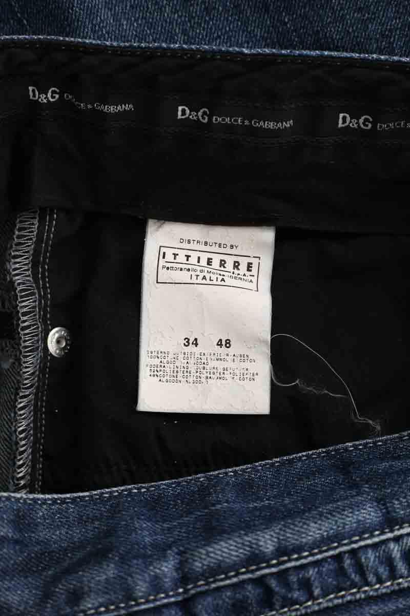 Jean droit Dolce & Gabbana  Bleu