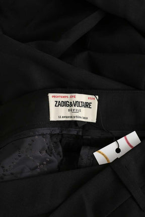 Pantalon droit Zadig & Voltaire  Noir