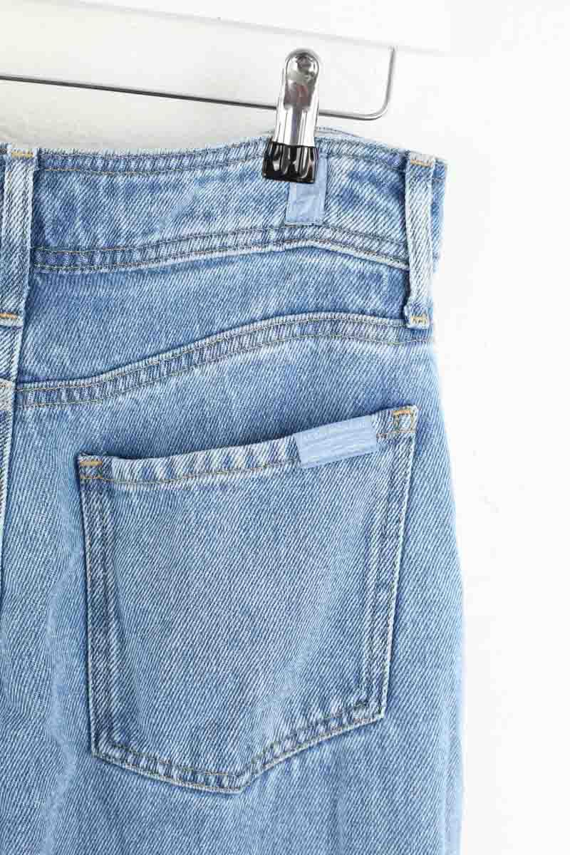 Jean droit 7 For All Mankind  Bleu