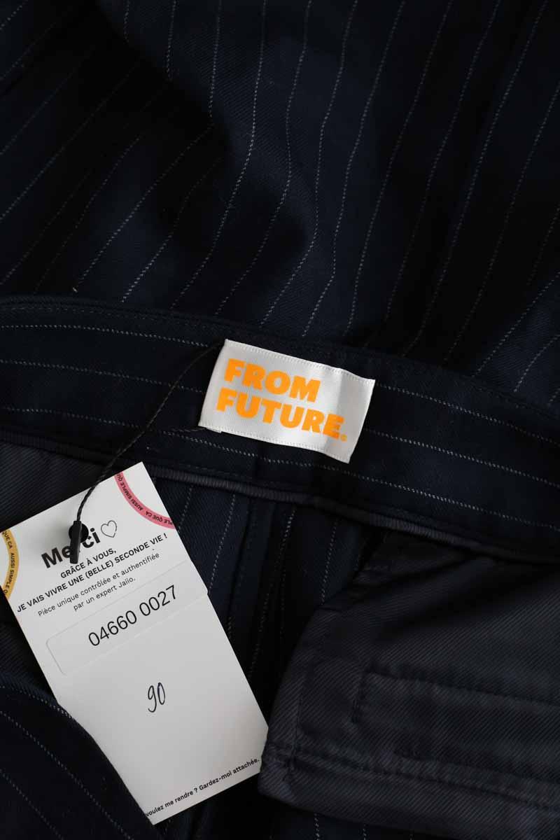 Pantalon droit From Future  Marine