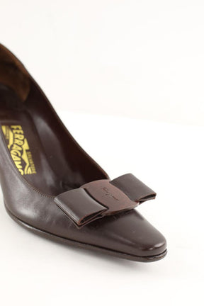 Talons Salvatore Ferragamo  Marron