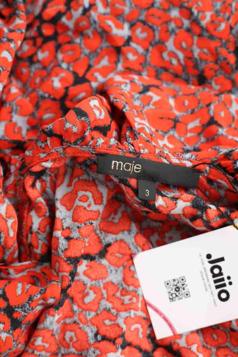 Robe Maje  Rouge
