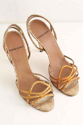 Talons Pierre Hardy  Doré