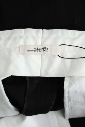 Pantalon droit Celine  Noir