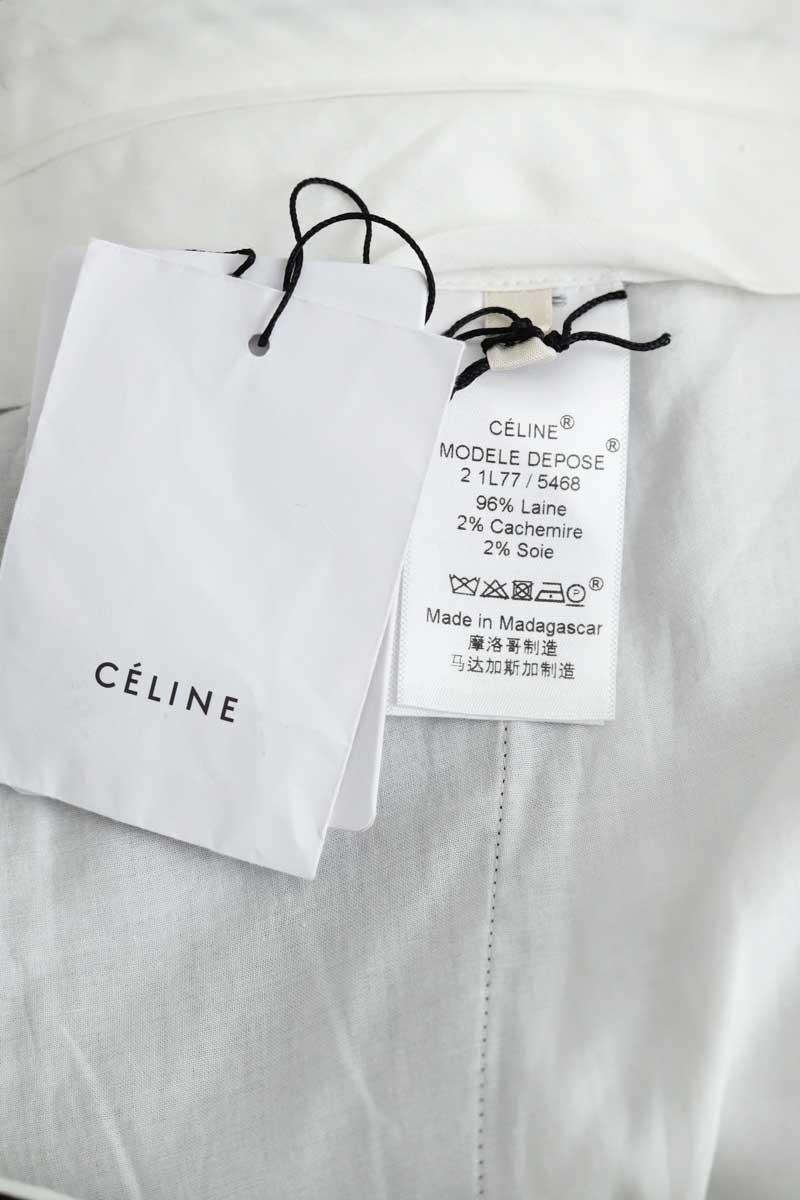 Pantalon droit Celine  Noir