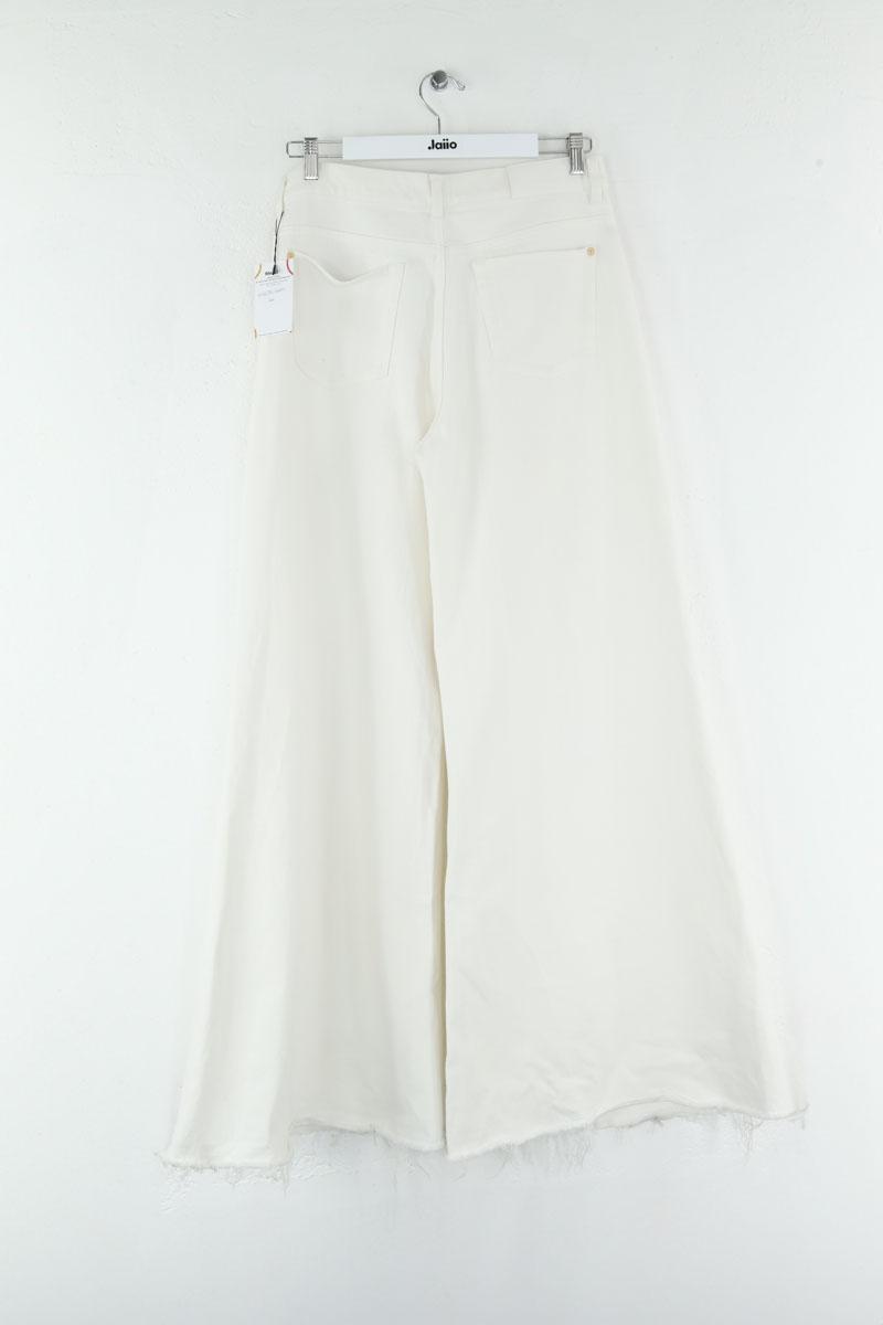 Jean large 7 For All Mankind  Ecru