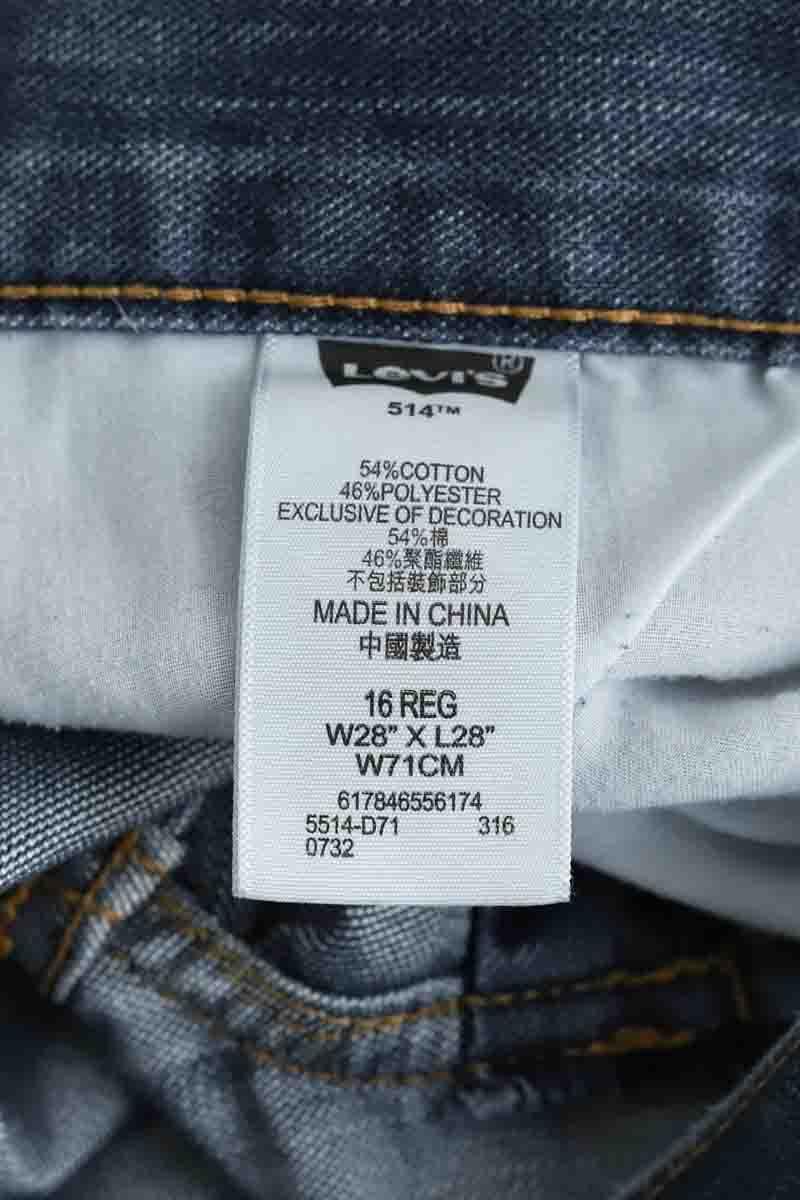 Jean droit Levi's  Bleu