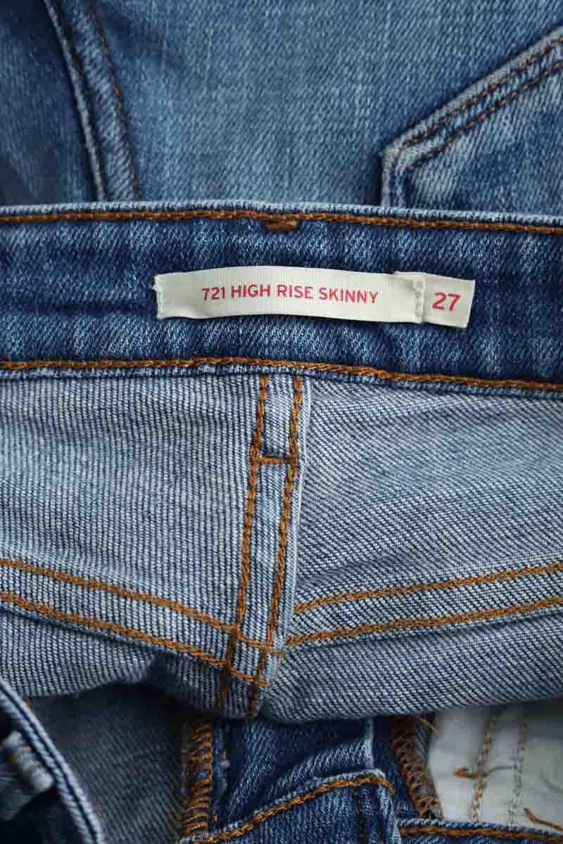 Jean slim Levi's 721 Bleu