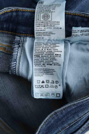 Jean slim Levi's 721 Bleu