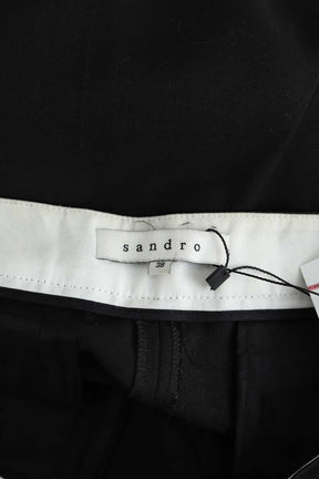 Pantalon droit Sandro  Noir