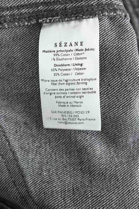 Jean slim Sézane  Gris