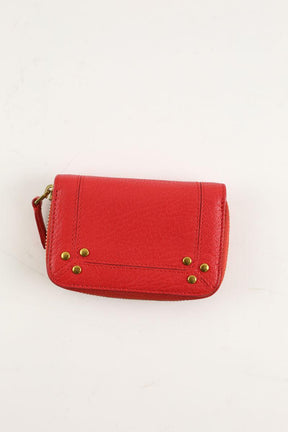 Portefeuille Jérôme Dreyfuss  Rouge