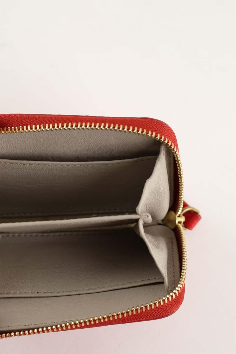 Portefeuille Jérôme Dreyfuss  Rouge