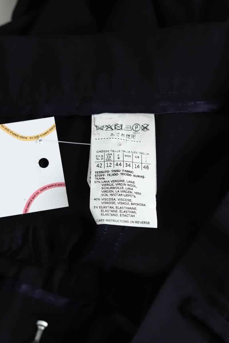 Pantalon large Max Mara  Bleu