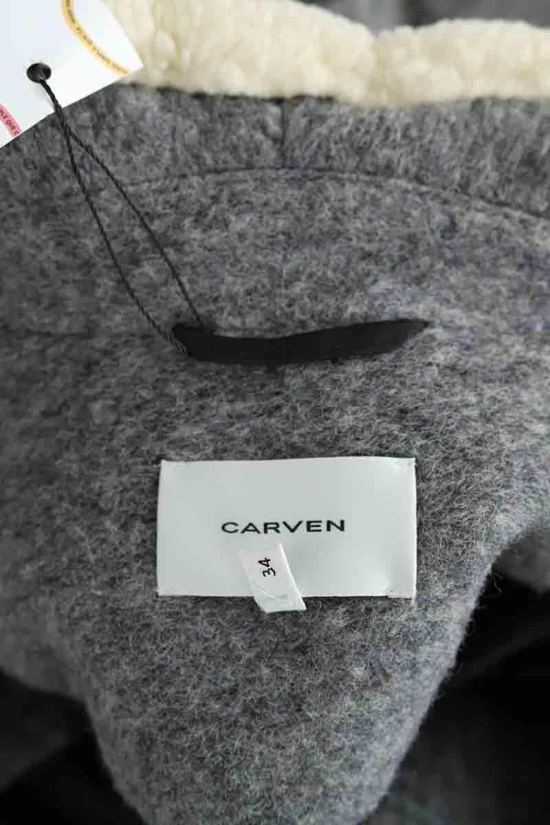 Manteau Carven  Gris