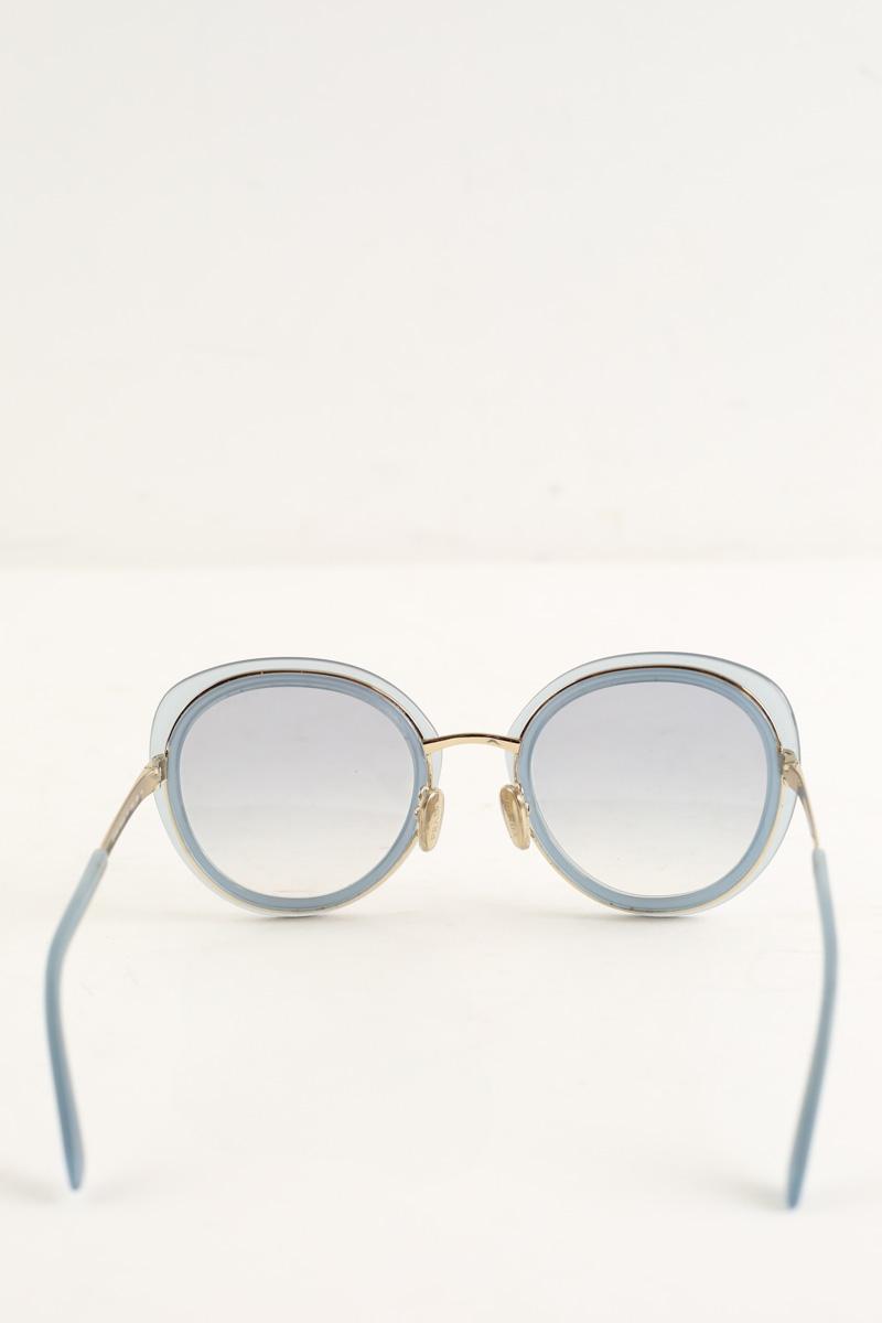 Lunettes surdimensionné Prada  Bleu