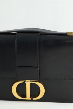 Sac porté épaule Dior 30 Montaigne Noir