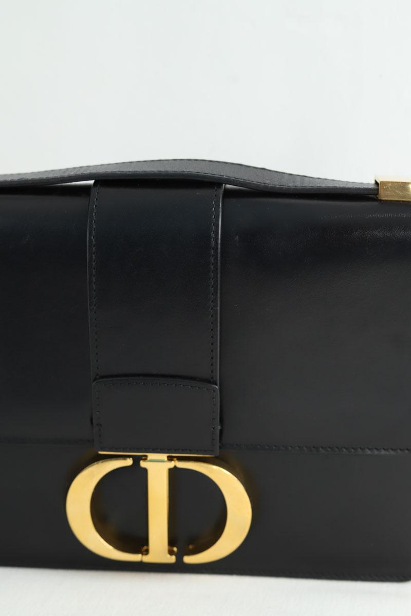 Sac porté épaule Dior 30 Montaigne Noir