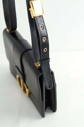 Sac porté épaule Dior 30 Montaigne Noir