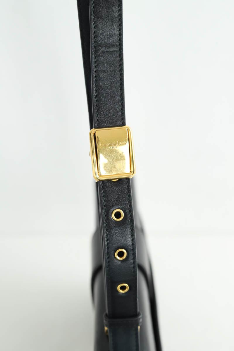 Sac porté épaule Dior 30 Montaigne Noir