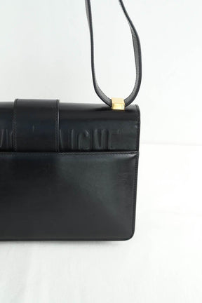 Sac porté épaule Dior 30 Montaigne Noir