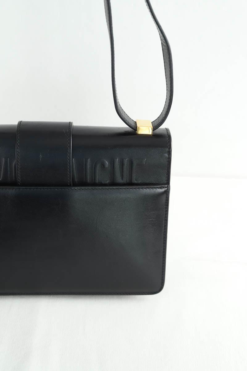 Sac porté épaule Dior 30 Montaigne Noir