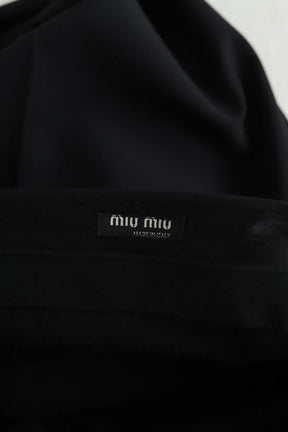 Pantalon droit Miu Miu  Noir