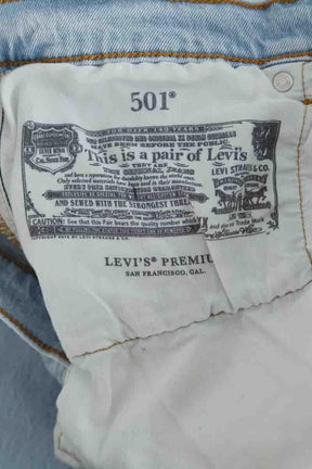 Jean droit Levi's 501 Bleu