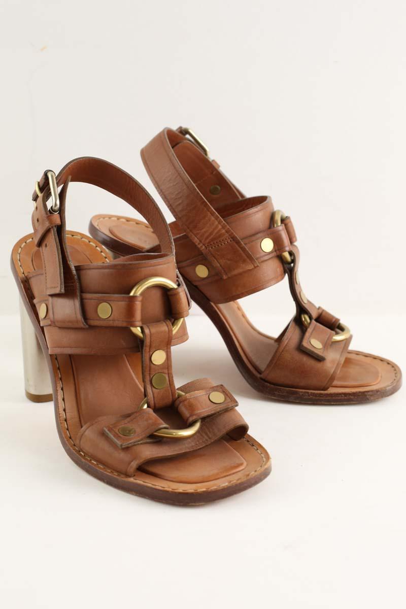 Talons Celine  Marron