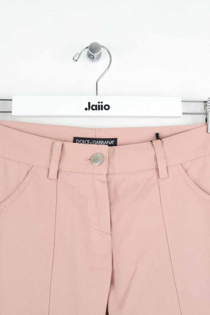 Pantalon droit Dolce & Gabbana  Rose