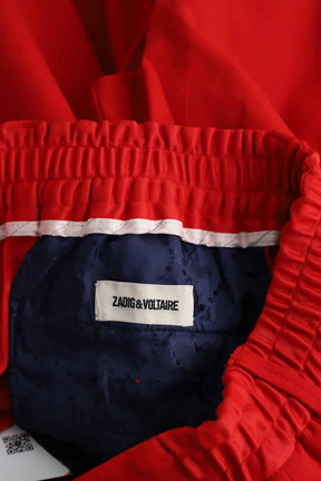 Pantalon droit Zadig & Voltaire  Rouge