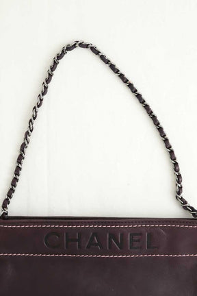 Sac porté épaule Chanel Chanel 19 Violet
