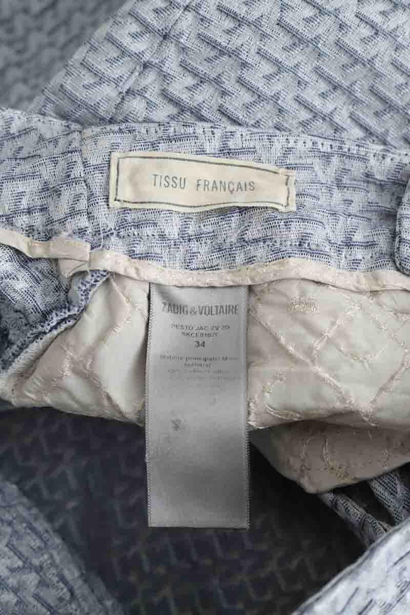Pantalon large Zadig & Voltaire  Gris