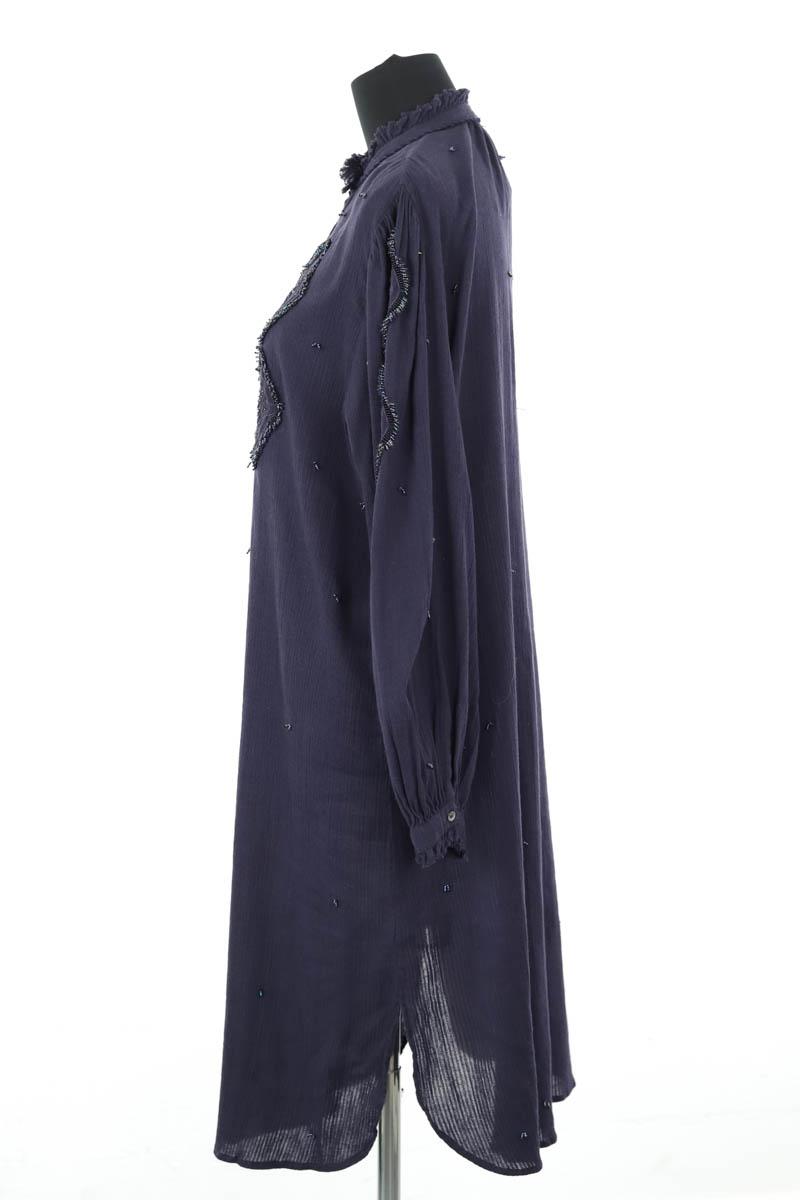Robe Antik Batik  Marine
