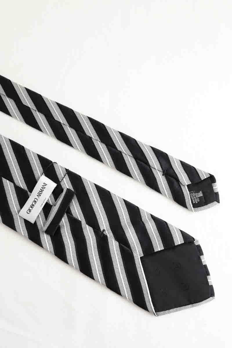 Cravate Armani  Noir
