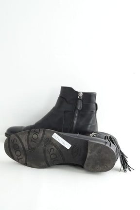 Boots à boucles Tod's  Noir